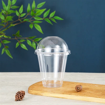 Can the PET cups be used for hot food